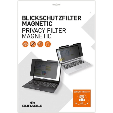 Durable Macbook pro privacy filter - 16 inch scherm - Grijs