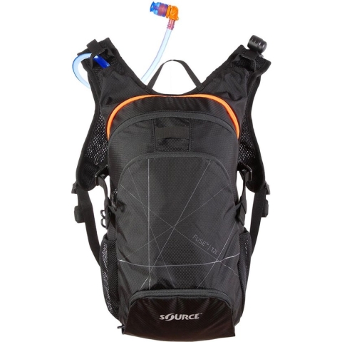 Source Fuse Rugtas  Rugzak - Unisex - zwart
