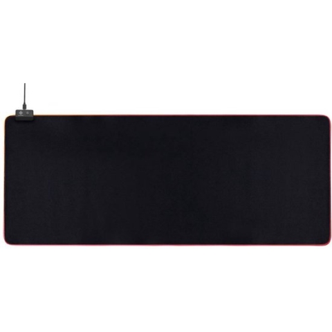 Deltaco DMP310 - Gaming Muismat XL - 90x36cm - 6 RGB modes - Zwart