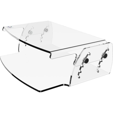 LCD MONITOR STAND HEIGHT ADJUST ACRYLIC