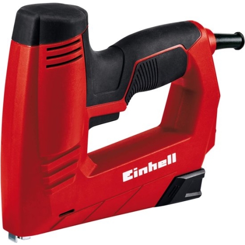 Einhell Elektrische Nietmachine TC-EN 20 E - 20 schoten/min - Voor nietjes type 53 / spijkers type 47 - Elektronische slagkrachtselectie - Incl. 1000 nietjes/500 spijkers