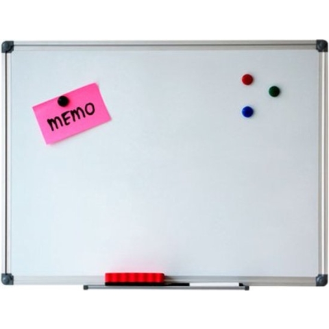 Whiteboard Magnetisch 90 x 120cm inclusief pennengoot