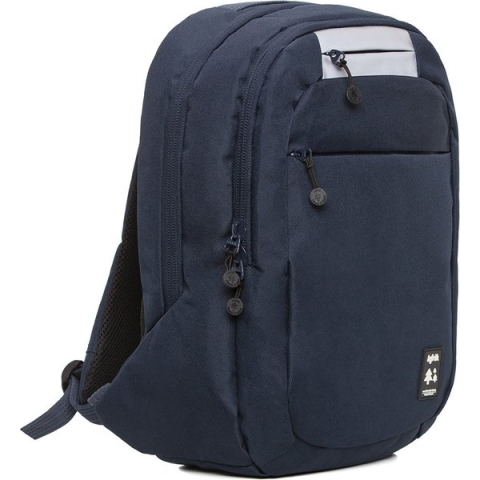 Lefrik 101 Reflective Laptop Rugzak - Eco Friendly - Recycled Materiaal - 14 inch - Donkerblauw