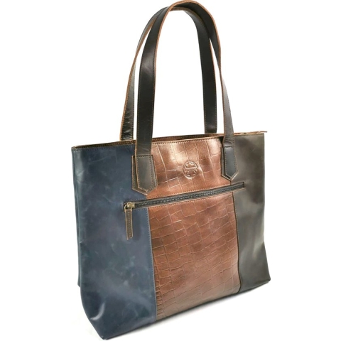 lederen tas - schoudertas - Luxe  limited Jaimy 2.0 – shopper ; Handtas, Schoudertas - pellericca