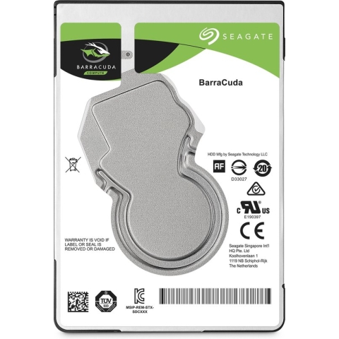 Seagate BarraCuda - Interne harde schijf - 5 TB