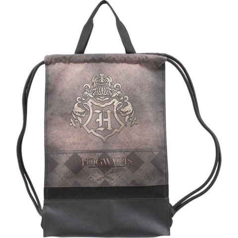 Harry Potter gymtas Hogwarts gouden logo