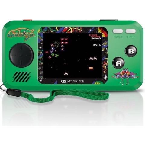 My Arcade Galaga draagbare game console Zwart, Groen 6,98 cm (2.75'')