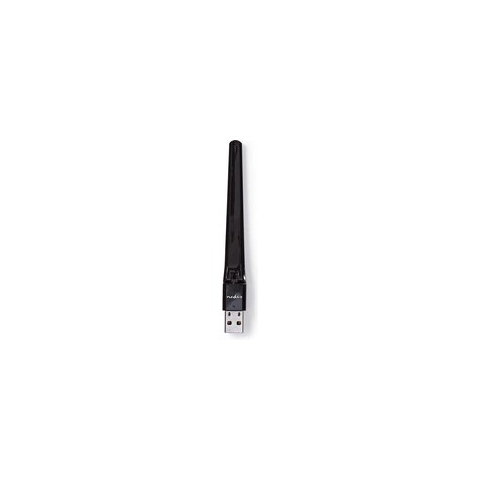 Nedis Netwerk-Dongel - Wi-Fi - AC600 - 2.4/5 GHz (Dual Band) - USB2.0 - Wi-Fi-snelheid totaal: 600 Mbps - Windows 10 / Windows 7 / Windows 8