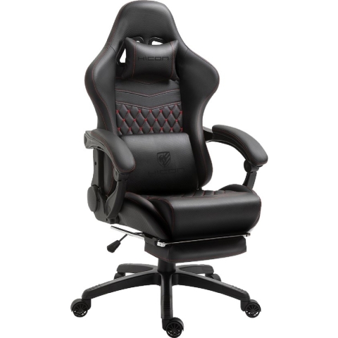 HICON Gamestoel Vittoria - Ergonomisch - Gaming stoel - Bureaustoel - Verstelbaar - Gamestoelen - Racing - Gaming Chair - Zwart