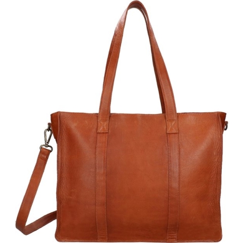 Dimagini Dames Laptoptas / Werktas / Aktetas - Lana - Cognac - 15 inch