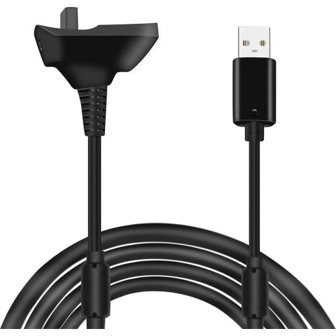 MMOBIEL USB Oplaad Kabel Geschikt Voor XBOX 360/360 Slim Wireless Controller - 1.5m