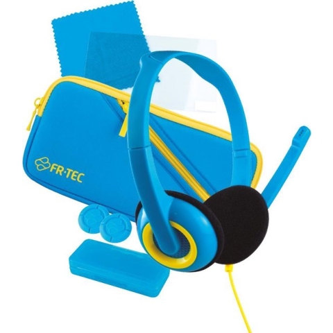 Starter Pack - met o.a. Headset, XL Thumb Grips, Game Case geschikt voor Nintendo Switch lite
