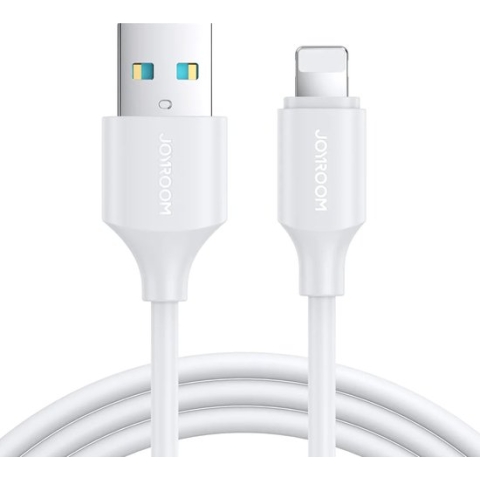 Joyroom 2.4A Lightning datakabel 0.25m - met snellaadfunctie - Wit