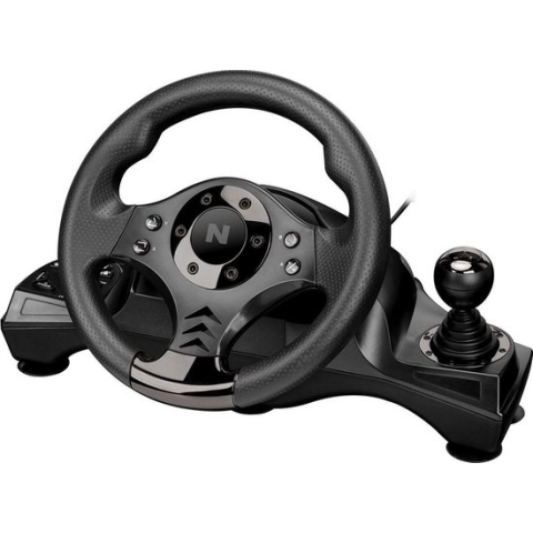 Nitho - Drive Pro V16 - Racestuur geschikt voor PlayStation 4 - 5 Nintendo Switch - Xbox Series en PC Zwart