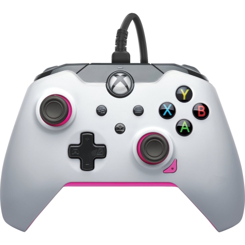PDP - Bedrade Xbox Controller - Xbox Series X|S & Xbox One - Fuse White