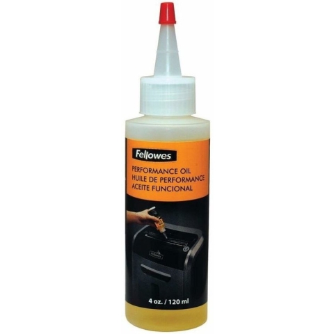 Lubricating Oil for Paper Shredder Fellowes Multicolour Amber 120 ml