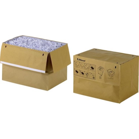 Rexel Opvangzak Voor RDSM750/RDM1150/RDX1850/RDS2250 Papierversnipperaar - Opvangbak Tot 50 Liter - 50 Stuks