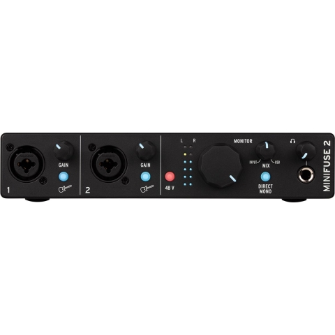 Arturia MiniFuse 2 Black - USB audio interface, zwart