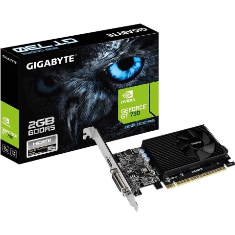 Gaming Graphics Card Gigabyte GV-N730D5-2GL 2 GB GDDR5 GDDR5