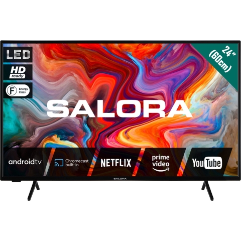 Salora SMART24TV - 24 Inch - Smart TV - HD Ready - Televisie - 2023