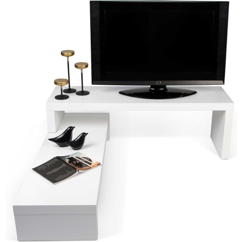 TemaHome- TV Meubel Tv-meubel Cliff - 125cm - Wit
