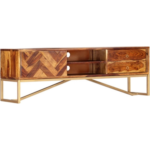 vidaXL-Tv-meubel-140x30x45-cm-massief-sheeshamhout