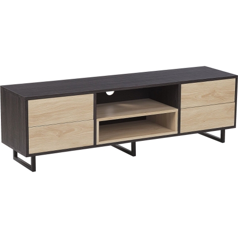 MAINE - TV-meubel - Lichte houtkleur - MDF