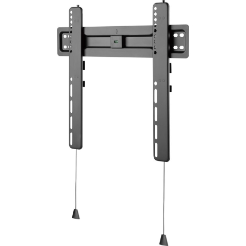 DELTACO OFFICE ARM-0150, Vaste TV Beugel met waterpas, 32"-55 inch, max. 35 kg, zwart
