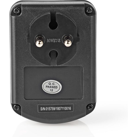 Nedis Power Converter - Netvoeding - 230 V AC 50 Hz - 45 W - Randaarde stekker - Zwart
