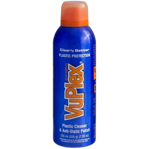 Vuplex 200gr / 235ml: reiniging, onderhoud en bescherming voor plexiglas en transparant folie