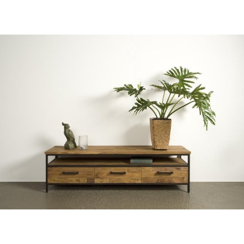 Tower Living tv meubel Livorno 160x40x45 cm teak