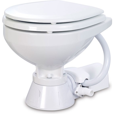 Jabsco 37010-3094 24V Scheepstoilet met compacte Toiletpot