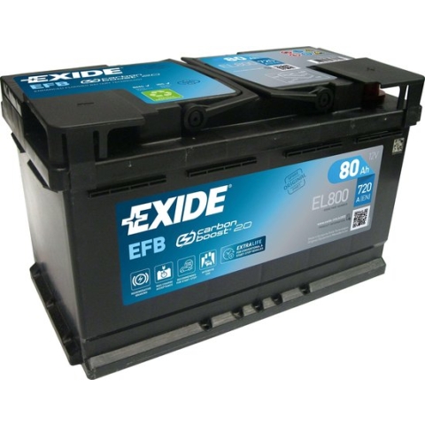 Exide Technologies EL800 Start-Stop 12V 80Ah EFB