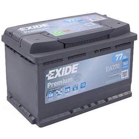 Exide Technologies EA770 Premium 12V 77Ah Zuur