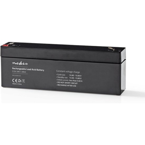 Nedis Oplaadbare Loodaccu - Lead-Acid - Oplaadbaar - 12 V - 2000 mAh