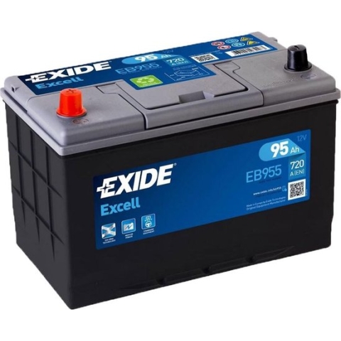Exide Technologies EB955 Excell 12V 95Ah Zuur
