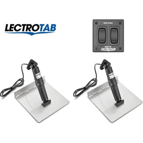 Lectrotab 12 Volt RVS Trimplaten XKAF9X12