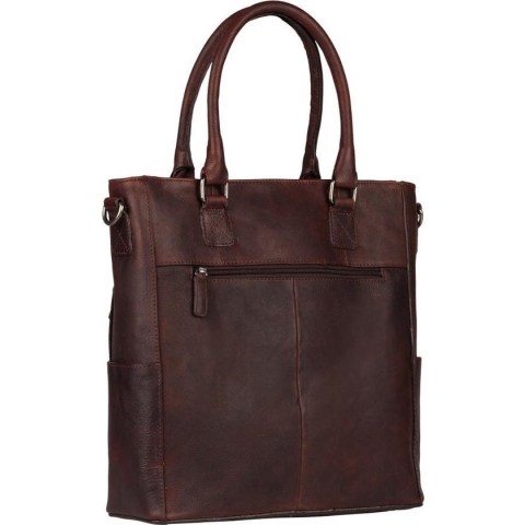 Burkely Antique Avery Dames Shopper 13,3'' Laptoptas - Bruin