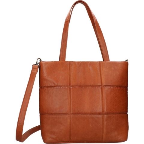 Dimagini Dames Laptoptas / Werktas / Aktetas - Lume - Cognac - 14 inch