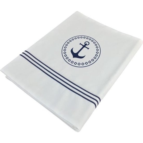 Marine Business Santorini eenpersoons wit Laken en Kussensloop 280 x 130cm