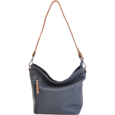 Berba Schoudertas Chamonix Leer - blauw