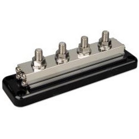 DC Verdeelrail 600A 4x M10 met ABS kap