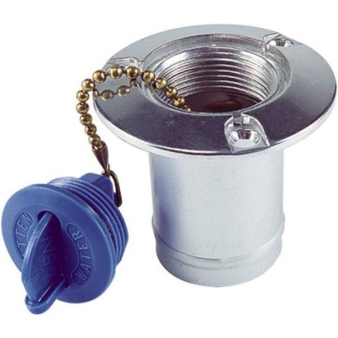 Talamex Dekvuldop aluminium Model: 38 mm /  Water /  Blauw