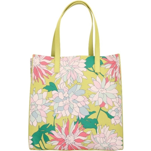 Ted Baker Grote Schoudertas / Crossbodytas Dames - Floricn - Gebloemd - Geel