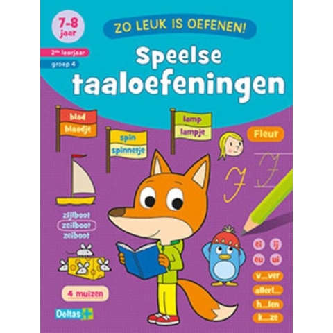 Speelse taaloefeningen 7-8 jaar 2de leerjaar groep 4