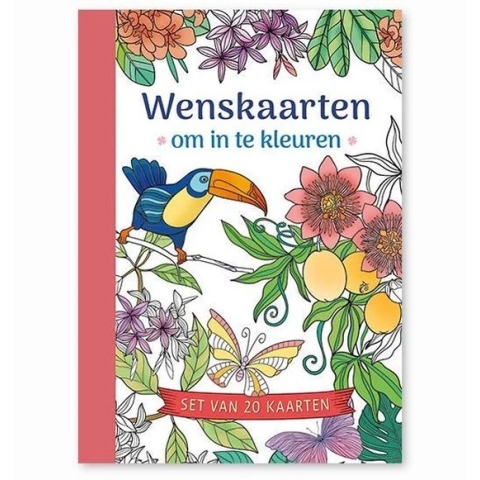 Wenskaarten om in te kleuren