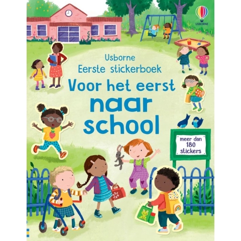 Eerste stickerboek 1 - Voor het eerst naar school
