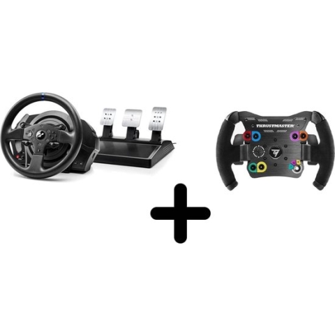 Thrustmaster T300 RS GT Racestuur + Thrustmaster TM Open Wheel- Add-On - PC - PS5 - PS4 + PS3