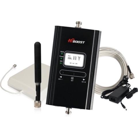 HiBoost gsm versterker model : Hi13-EW - met binnen en buitenantenne 200m?