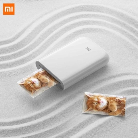 Xiaomi Mi Portable Photo Printer - Draagbare fotoprinter - kleur - inclusief 5 stuks zink papier